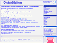 Tablet Screenshot of onlinebaeckerei.de